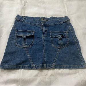 Denim skirt